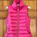 Lilly Pulitzer Jackets & Coats | Lilly Pulitzer Bright Pink Puffy Vest & Free Lilly Pulitzer Pink Top | Color: Pink | Size: Xs