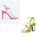 Nine West Shoes | 2 Nine West Pair Of City Shoes Neon Colors | Color: Pink/Yellow | Size: 7