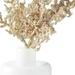 Anthropologie Holiday | Anthropologie Glittering Berry Gold Spray Holiday Christmas Decor Anthro Home | Color: Gold | Size: Os