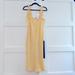 Zara Dresses | Never Worn Zara Dress | Color: Yellow | Size: L