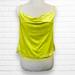 Anthropologie Tops | Anthropologie Maeve Chartreuse Velvet Cowl Neck Cami Size Small Nwt | Color: Green | Size: Various