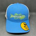 Carhartt Accessories | Carhartt Canvas Mesh Back Logo Fish Graphic Cap Hat Outdoor Fishing Blue Green | Color: Blue/Green | Size: Os