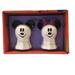 Disney Dining | Disney Mickey & Minnie Ceramic Salt Pepper Shakers Halloween Ghosts | Color: White | Size: 3"