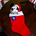 Disney Holiday | Mickey 3d Christmas Stocking Nwt Disney | Color: Black/Red | Size: 20" Long