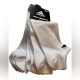 Adidas Other | Adidas Superlite No Show Socks 6-Pair (Shoe Sz 6-12) Nwt | Color: White | Size: Os