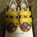 Gucci Shoes | Children’s Gucci Ace Gg Hearts Sneakers Size 27 | Color: Gold/Tan | Size: 27