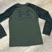 Under Armour Shirts & Tops | Boys Long Sleeve Under Armor Tshirt | Color: Black/Green | Size: Mb