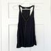 Anthropologie Tops | Anthropologie Sparkle & Fade Shirt Top Size S Black Tank Sleeveless Soft | Color: Black | Size: S