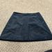 J. Crew Skirts | Black Velvet Mini Skirt With Tags | Color: Black | Size: 6