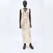 Zara Dresses | Cut Out Crochet Dress By Zara | Color: Cream | Size: M