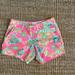 Lilly Pulitzer Shorts | Callahan Lilly Pulitzer Shorts | Color: Pink/Yellow | Size: 0