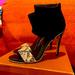 Coach Shoes | Coach Jennifer Print Snakeskin Sandals Colors Natural And Black. Size 7.5 | Color: Black | Size: 7.5