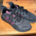 Adidas Shoes | Adidas Cloud-Foam Pure Motion Running Shoe | Color: Black/Purple | Size: 8.5