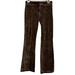 J. Crew Pants & Jumpsuits | J. Crew 90's Vintage Brown Corduroy Low Rise Bootcut Pants Size 2 Low Rise Xs | Color: Brown | Size: 2