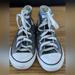 Converse Shoes | Kids Converse Hi Top Navy Blue White Classic Chuck Taylor Sneakers | Color: Blue/White | Size: 13.5g