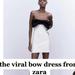 Zara Dresses | Bow Dress From Zara | Color: Black/White | Size: Medium