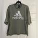 Adidas Tops | Adidas Green Short Sleeve T-Shirt - Nwt | Color: Green/White | Size: Xl