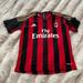Adidas Shirts & Tops | Adidas Acmilan Fly Emirates Jersey Black & Red | Color: Black/Red | Size: Youth Small/Uk 9-10youth