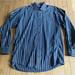 Burberry Shirts | Burberry London Striped Dress Shirt Size M | Color: Blue/White | Size: M