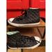 Converse Shoes | Converse Size 3 Y Chuck Taylor Black Circle Quilted Tennis Basketball Shoes Euc | Color: Black | Size: 3g