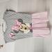 Disney Dresses | Disney Minnie Mouse Girls Sz 4t Casual Dress | Color: Gray/Pink | Size: 4tg