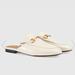 Gucci Shoes | Gucci Women's Princetown Leather Slipper | Color: White | Size: 9.5