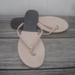 Kate Spade Shoes | Kate Spade Sandals Distressed Flat Black And Tan Sandals Size 8 | Color: Black/Tan | Size: 8