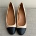 J. Crew Shoes | J Crew Color Block Heels | Color: Black/Cream | Size: 7