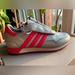 Adidas Shoes | Adidas Lake Placid Retro Sport Shoes | Color: Pink/Silver | Size: 8