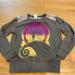 Disney Tops | Disney Store Junior Size S The Nightmare Before Christmas Scoop Neck Sweatshirt | Color: Gray/Yellow | Size: Sj