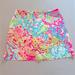 Lilly Pulitzer Skirts | Lilly Pulitzer Multicolored Skort | Color: Blue/Pink | Size: 00