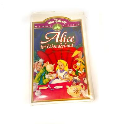 Disney Media | Alice In Wonderland Vhs Walt Disney Masterpiece Collection 1994 | Color: Blue/Red | Size: Os