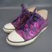 Converse Shoes | Converse One Star Shoes Junior Size 5 Purple Kisses Lips Sneakers Eu 37.5 | Color: Purple | Size: 5g