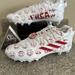 Adidas Shoes | Adidas Freak 22 “Big Mood” Football Cleats Mens Size 14 White / Red (Gz6901) | Color: Red/White | Size: 14