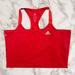 Adidas Tops | Adidas Women’s Red Athletic Tank Small | Color: Red | Size: S