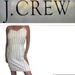 J. Crew Dresses | Euc J. Crew Fit & Flare Boho Cotton Dress! Med Stretch/Adjustable Straps | Color: Blue/White | Size: M