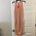 Athleta Dresses | Athleta Dress Size M Length 40” Bust 30” Color Tan And Orange | Color: Orange/Tan | Size: M