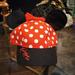 Disney Accessories | Disney Girl Hat With Big Ears Minnie Red Black And White | Color: Black/Red | Size: Osg