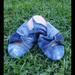J. Crew Shoes | J. Crew Blue Tie Dye Sandals. | Color: Blue/White | Size: 7