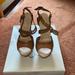 Jessica Simpson Shoes | Jessica Simpson Tan Platform Sandal | Color: Tan | Size: 7m