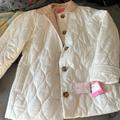 Kate Spade Other | Kate Spade Lightweight Jacket New With Tags | Color: Cream/White | Size: Large