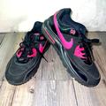 Nike Shoes | Nike Air Max Wright 2011 Running Shoes Black/Pink Sneakers Women's Size 8.5 | Color: Black/Pink | Size: 8.5