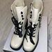 Nine West Shoes | New In Box Nine West Combat Boots | Color: White | Size: 8