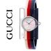 Gucci Accessories | Gucci Vintage Web White Pearl Resin Watch Bracelet Ya143523 | Color: Black/Red | Size: Wrist Size 168 Mm