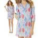 Lilly Pulitzer Dresses | Lilly Pulitzer Courtney Multi Let Minnow Beaded Tunic Shift Dress | Color: Blue/Red | Size: S