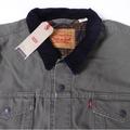 Levi's Jackets & Coats | Levi’s Trucker Denim Jacket W Cotton Flannel Plaid Lining Nwt | Color: Green | Size: 3xl