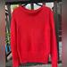 J. Crew Sweaters | J Crew Cotton Sweater. Size Medium. | Color: Orange/Red | Size: M