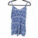 American Eagle Outfitters Pants & Jumpsuits | American Eagle Blue White Print Playsuit Romper | Color: Blue/White | Size: S