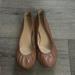 J. Crew Shoes | Jcrew Sz 7 1/2 Cece Brown Leather Ballet Flats | Color: Brown | Size: 7.5