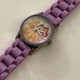 Disney Other | Disney Princess Ariel Belle. Watch Purple Plastic Band Oc18 | Color: Purple | Size: Os